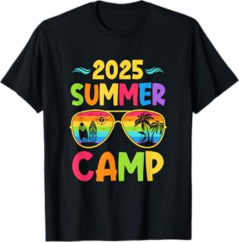 2025 Summer Camp 2025 Summer Vacation Matching Family Group T-Shirt
