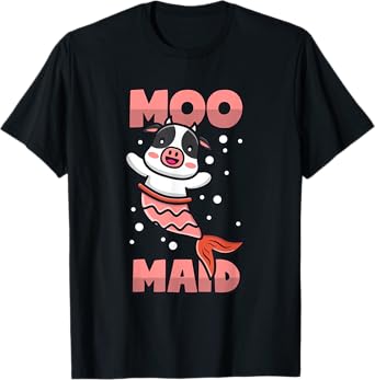 Mermaid Cow T-Shirt