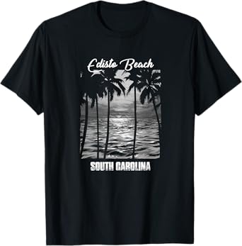 Edisto Beach Souvenir - South Carolina Reminder T-Shirt for Men Women Kids