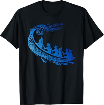 Tribal Hawaiian Outrigger Canoe Shirt - Hawaiian Tribal T-Shirt