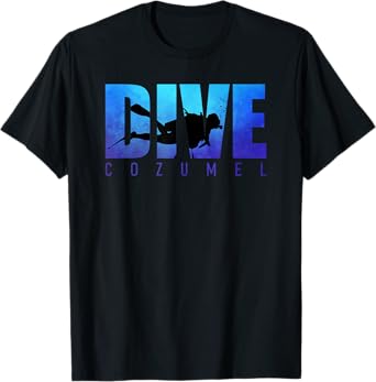 DIVE COZUMEL Scuba Diving Snorkeling Beach Lover Vacation T-Shirt