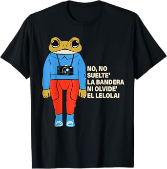 Retro DeBi Frog TiRAR Funny MaS FOToS For Men Women T-Shirt