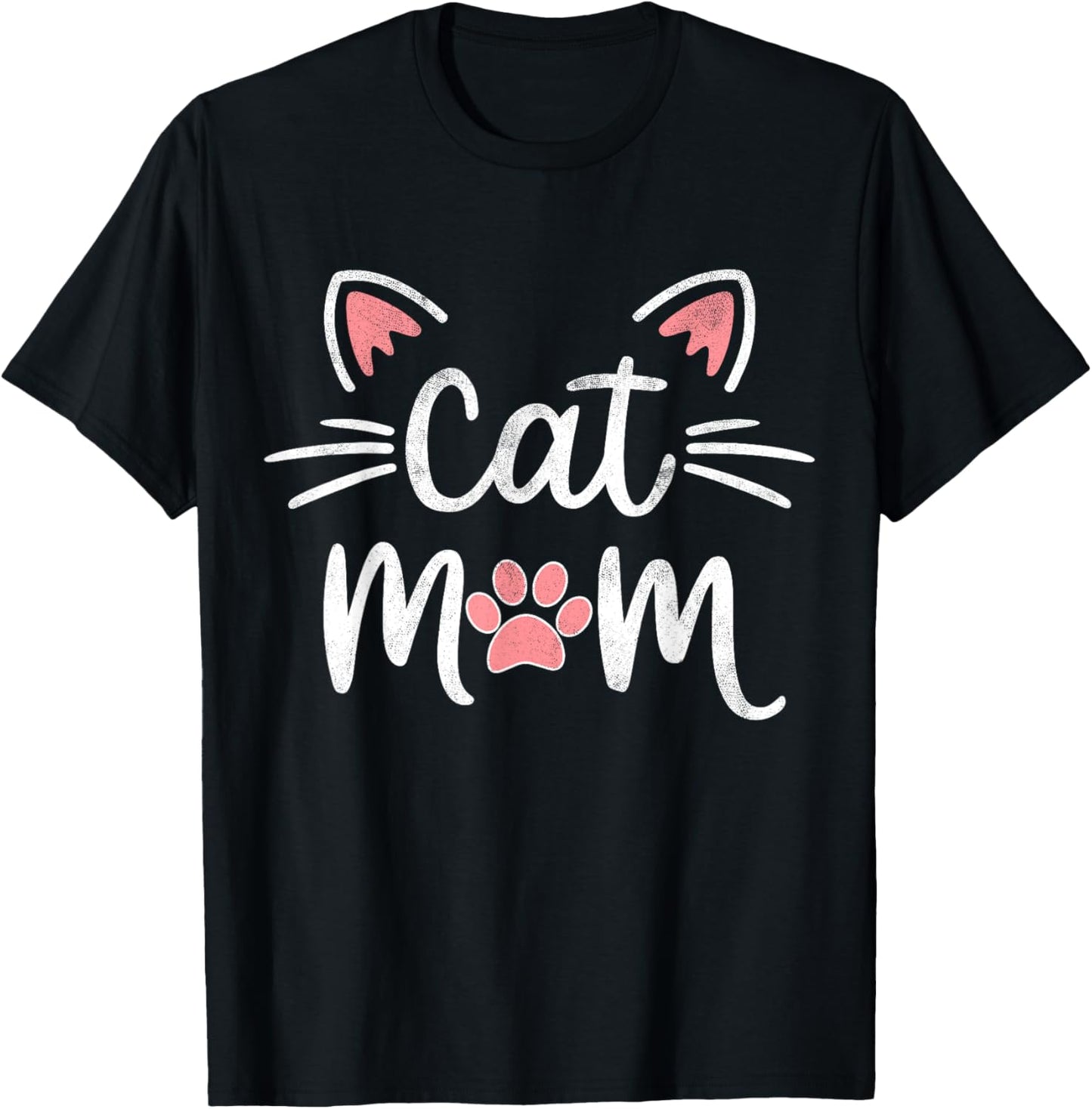Women Cat Mom Cat Lover Cute Mother's Day Mama I Love My Cat T-Shirt