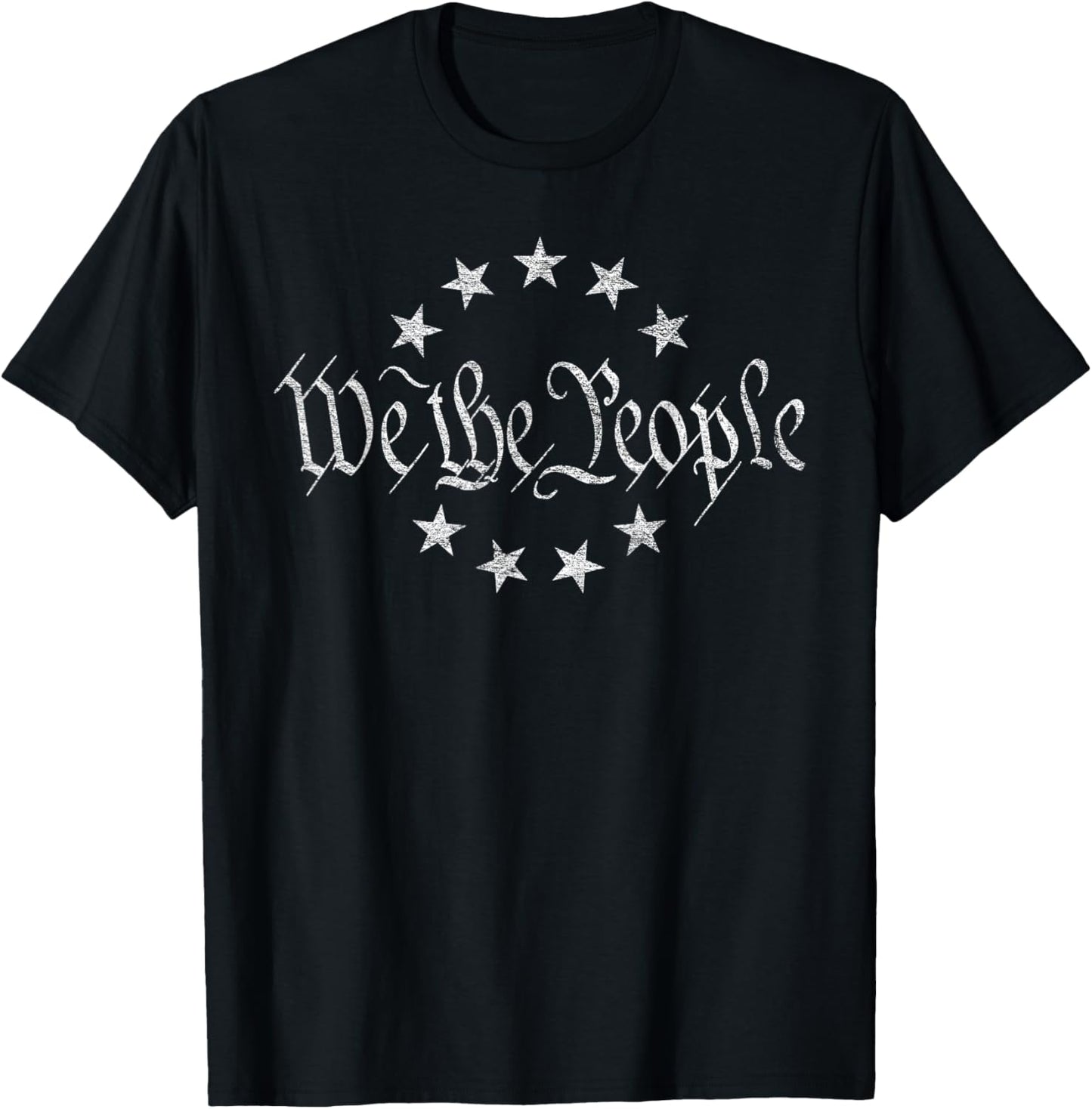 WE THE PEOPLE BETSY ROSS RING OF STARS LIBERTY FREEDOM T-Shirt