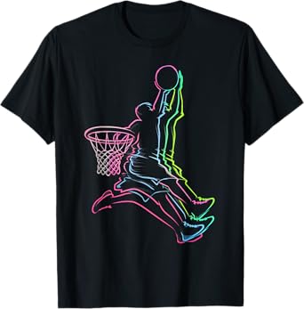Funny Basketball For Men Kids Youth Player Basketball Teens T-Shirt