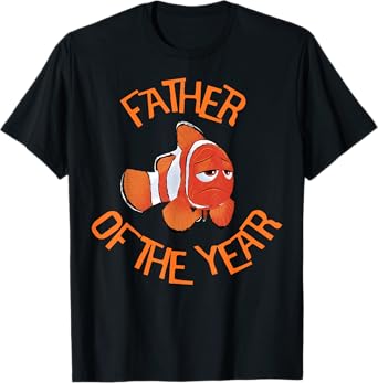 Disney Pixar Finding Dory Marlin Father Of The Year Logo T-Shirt