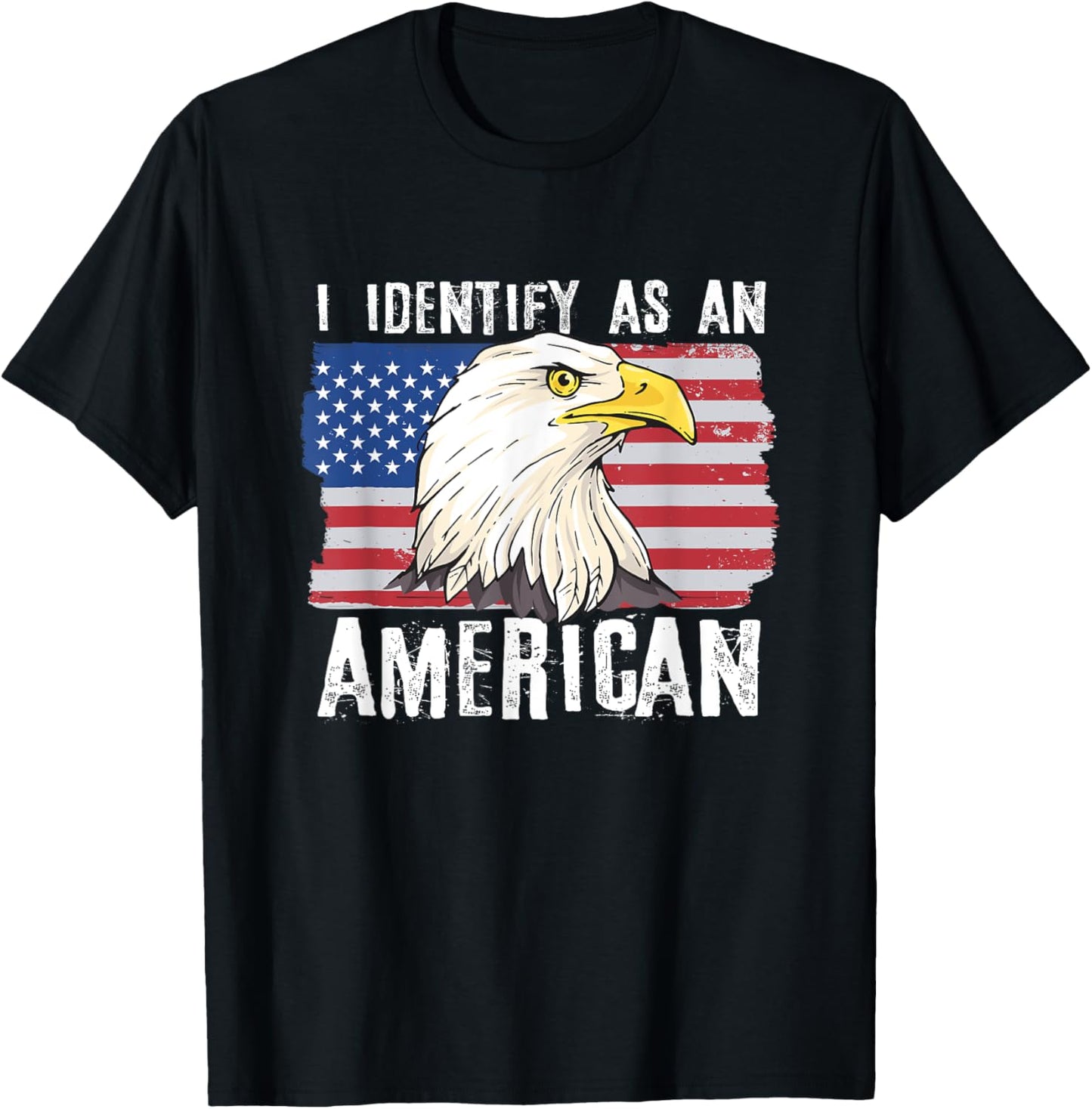 I Identify As An American Proud US American T-Shirt