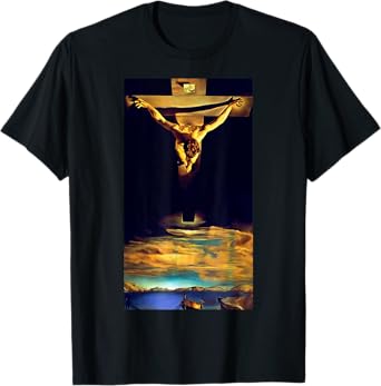 Greatest Masterpieces Jesus Christ by Dali T-Shirt