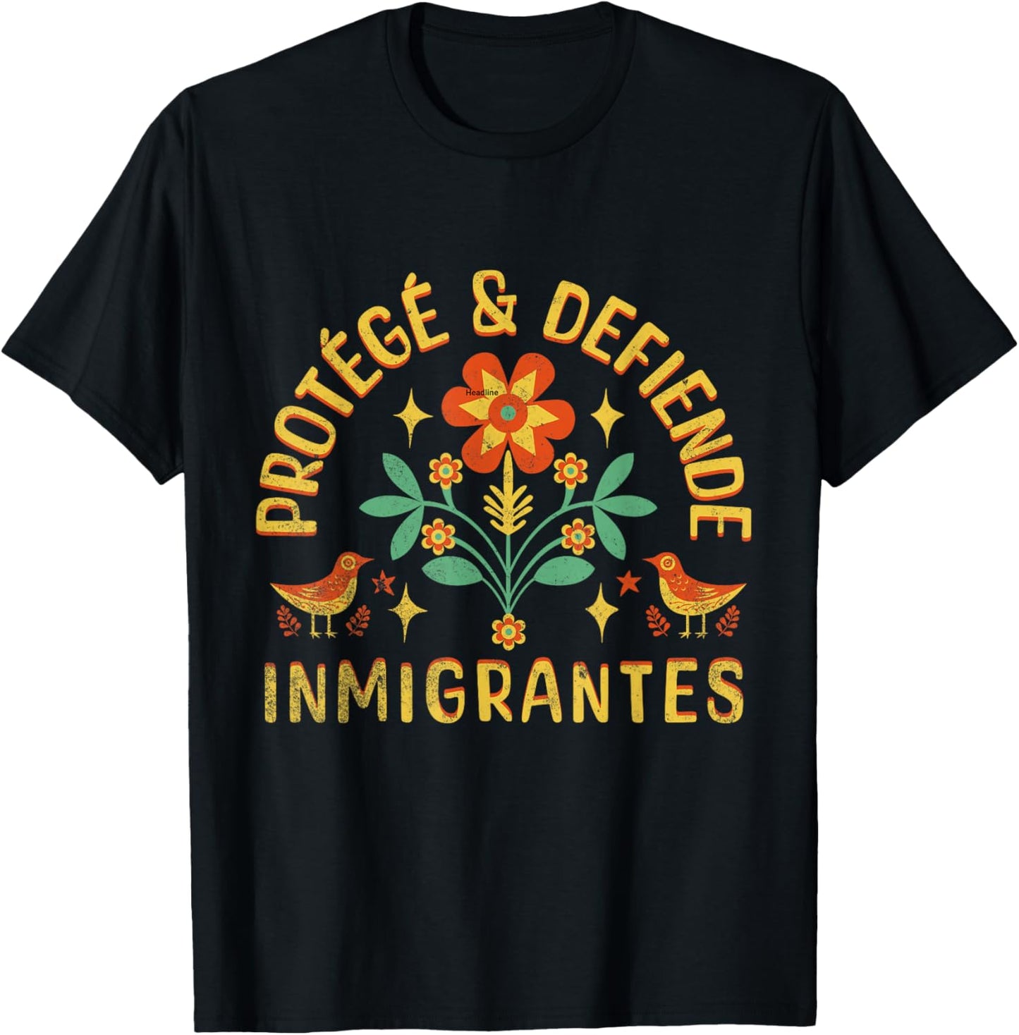 Protect And Defend Immigrants Spanish T-Shirt