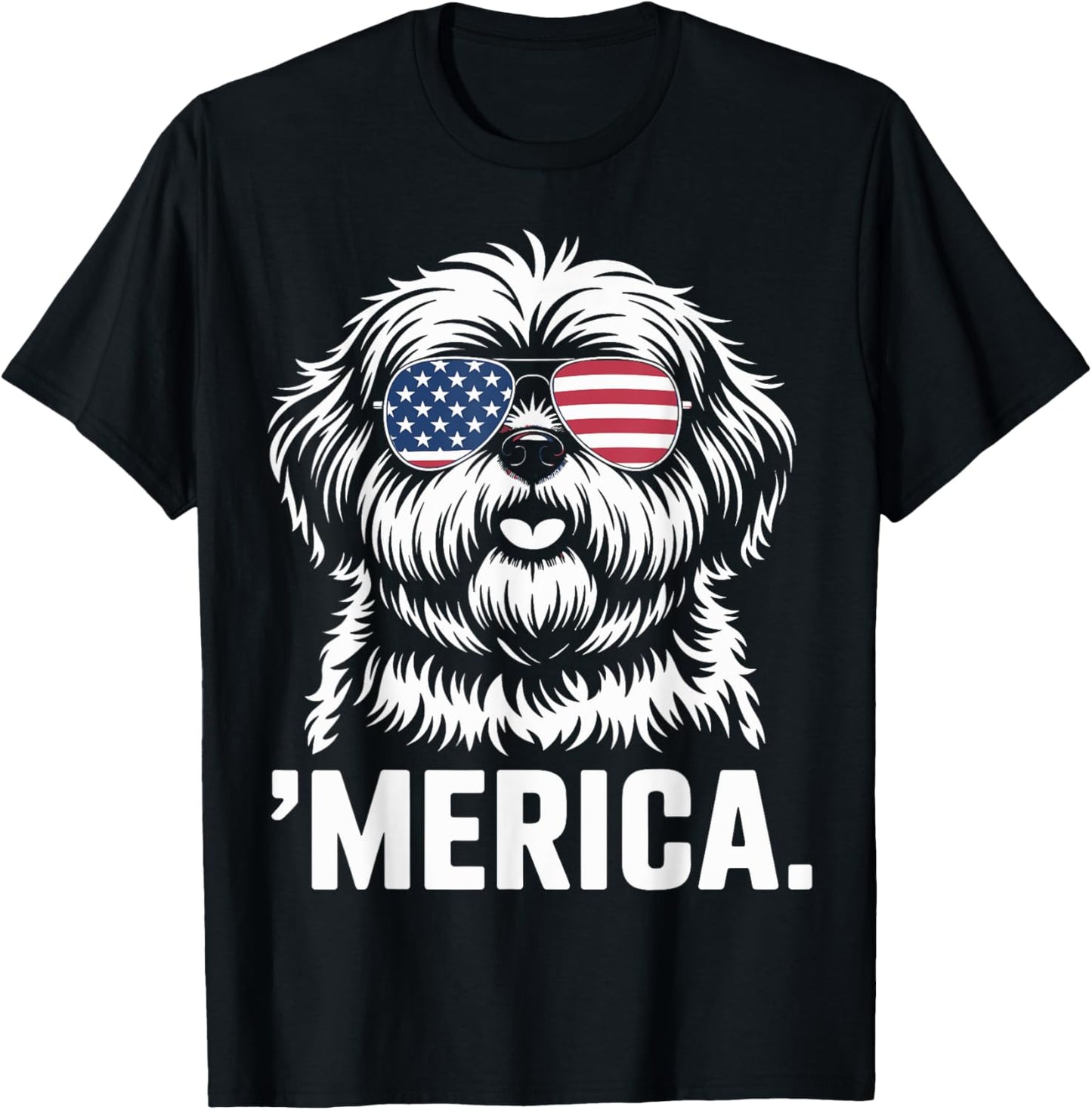 Shih Tzu 4th Of July ‘merica Patriotic T-shirt