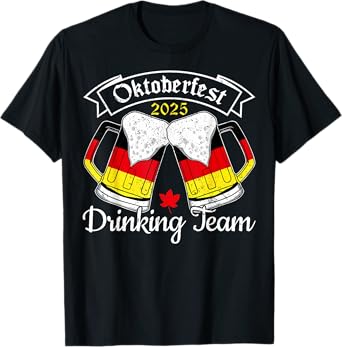 Oktoberfest Germany German Team Squad Funny Beer Festival T-Shirt