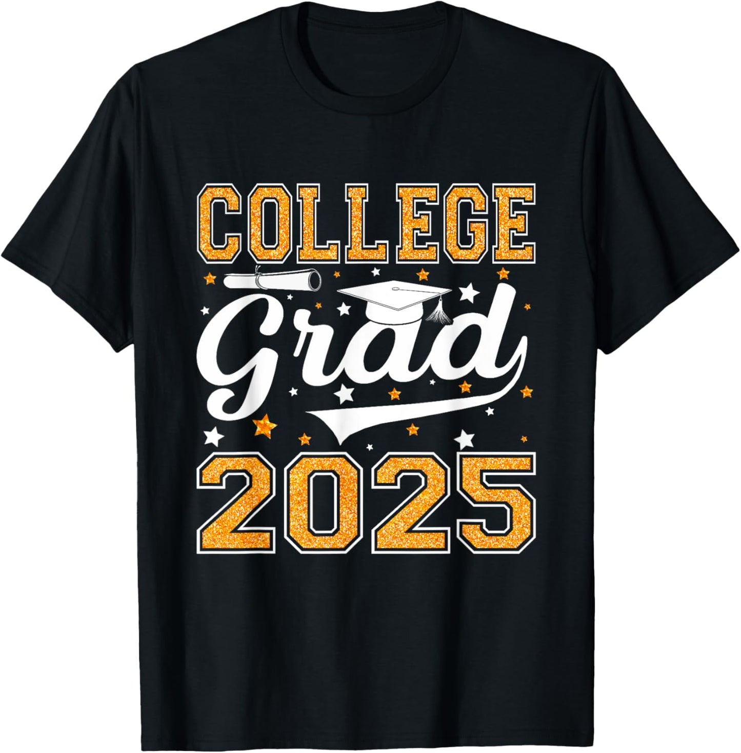 College Grad Class Of 2025 Senior Graduate Graduation T-Shirt