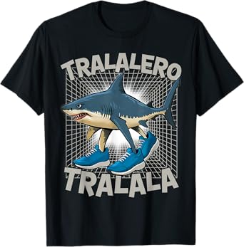 Tralalero -Tralala Italian-Brainrot Funny Gen Z Men Women T-Shirt