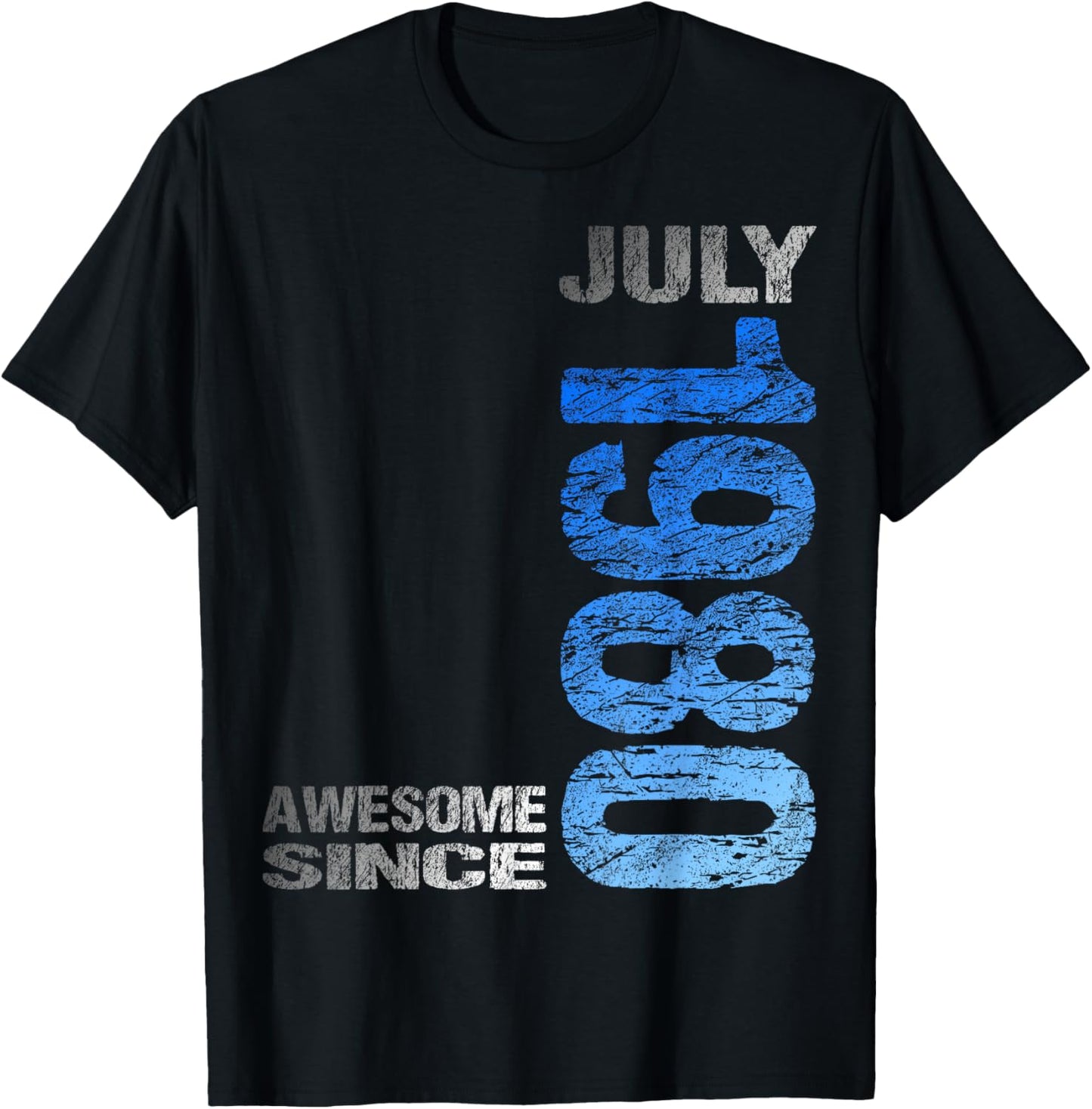 Awesome since July 1980 45th Birthday Born 1980 T-Shirt
