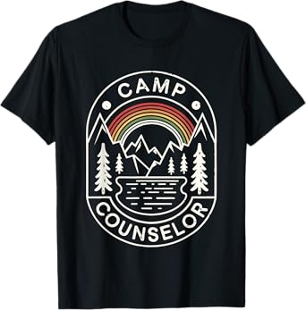 Camp Counselor Shirt Camper Summer Camping Staff T-Shirt