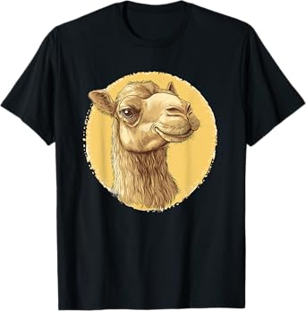 Vintage Camel Illustration T-Shirt