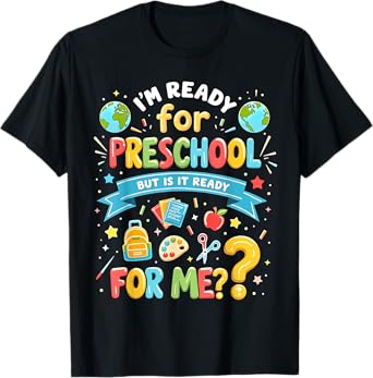 Pre-k Back To School First Day Of Preschool Boy Girl toddler T-Shirt