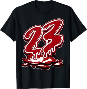 23 Drip Flu Game 12s Matching Tee For Men Women T-Shirt