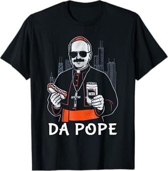 Funny Da Pope Chicago Vatican Leo XIV Costume T-Shirt