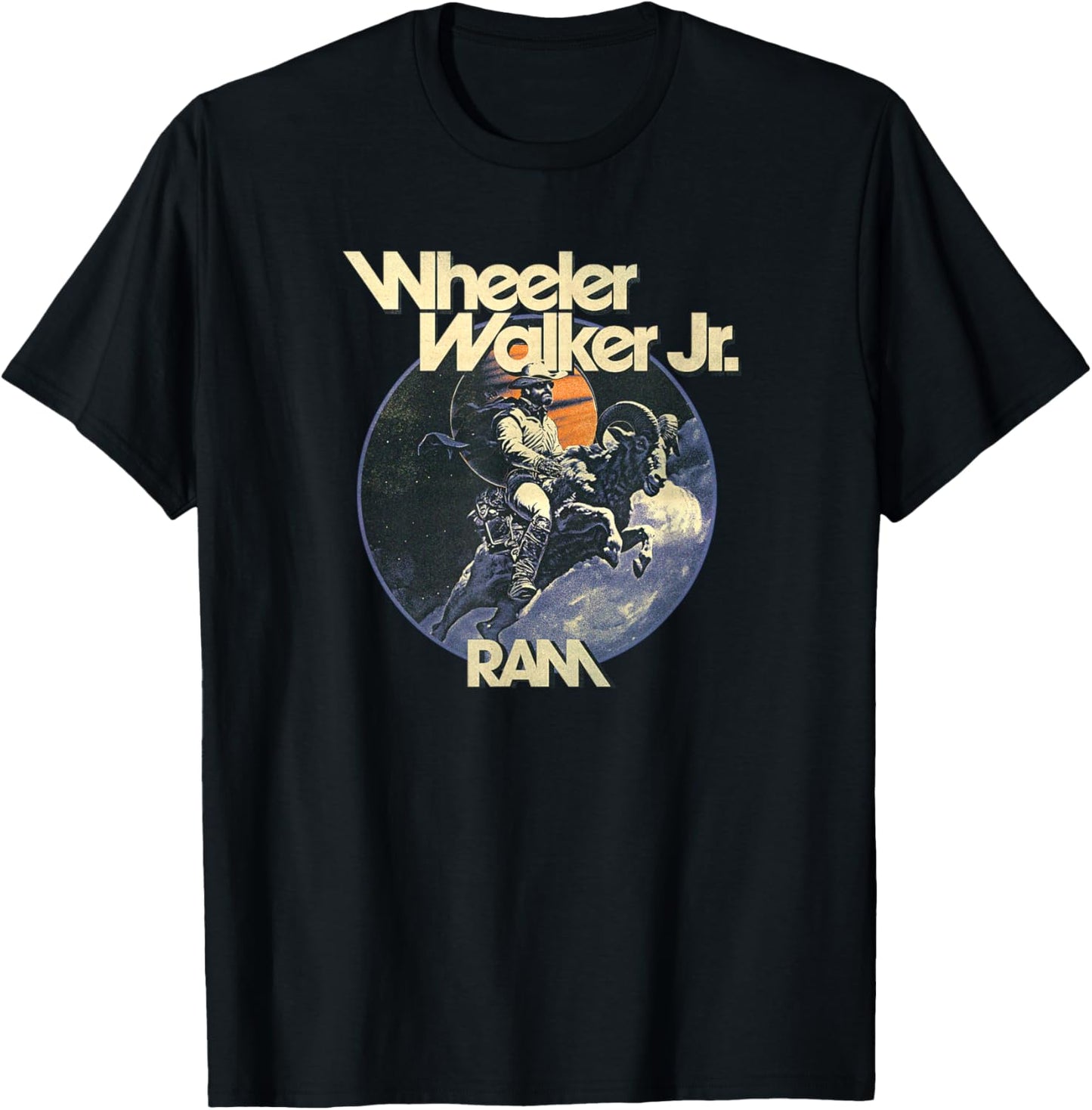 Wheeler Walker Jr. RAM Album Cover T-Shirt T-Shirt