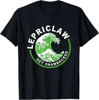 Lepriclaw Get Shamrocked Drinking St Patrick's Day T-Shirt