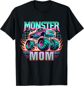 Monster Truck Mom Monster Truck Are My Jam Truck Lovers T-Shirt