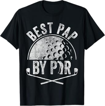 Best Pap By Par Shirt Golf Lover Sports Gift Golf Golfer T-Shirt