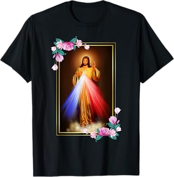 Divine Mercy Jesus Christ, Sacred Heart of Jesus Gift T-Shirt
