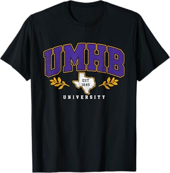 UMHB Institute of Technology Arch Retro for Men Women T-Shirt