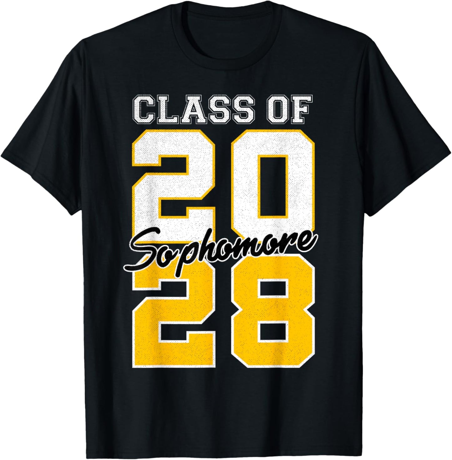 Sophomore Class Of 2028 Graduation 10th Grade Tee by TeeBrew