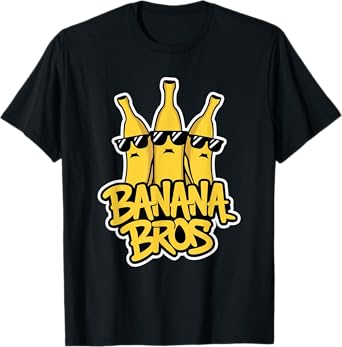 Banana Bros Cool Bananas Halloween Costume Funny T-Shirt