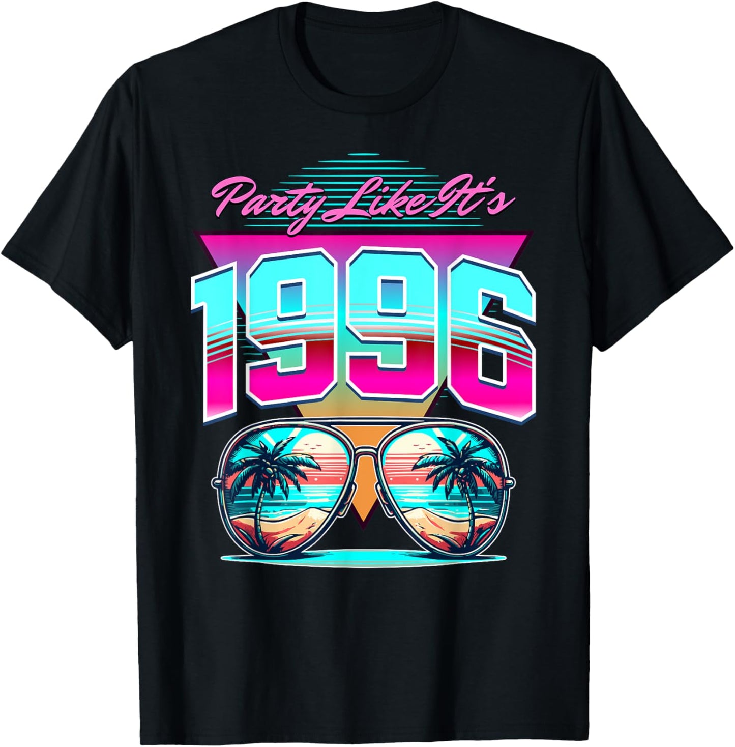 Party Like It's 1996 | Throwback Vintage 90s Theme T-Shirt