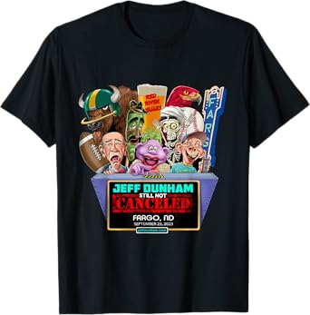 Jeff Dunham Fargo, ND (2023) T-Shirt