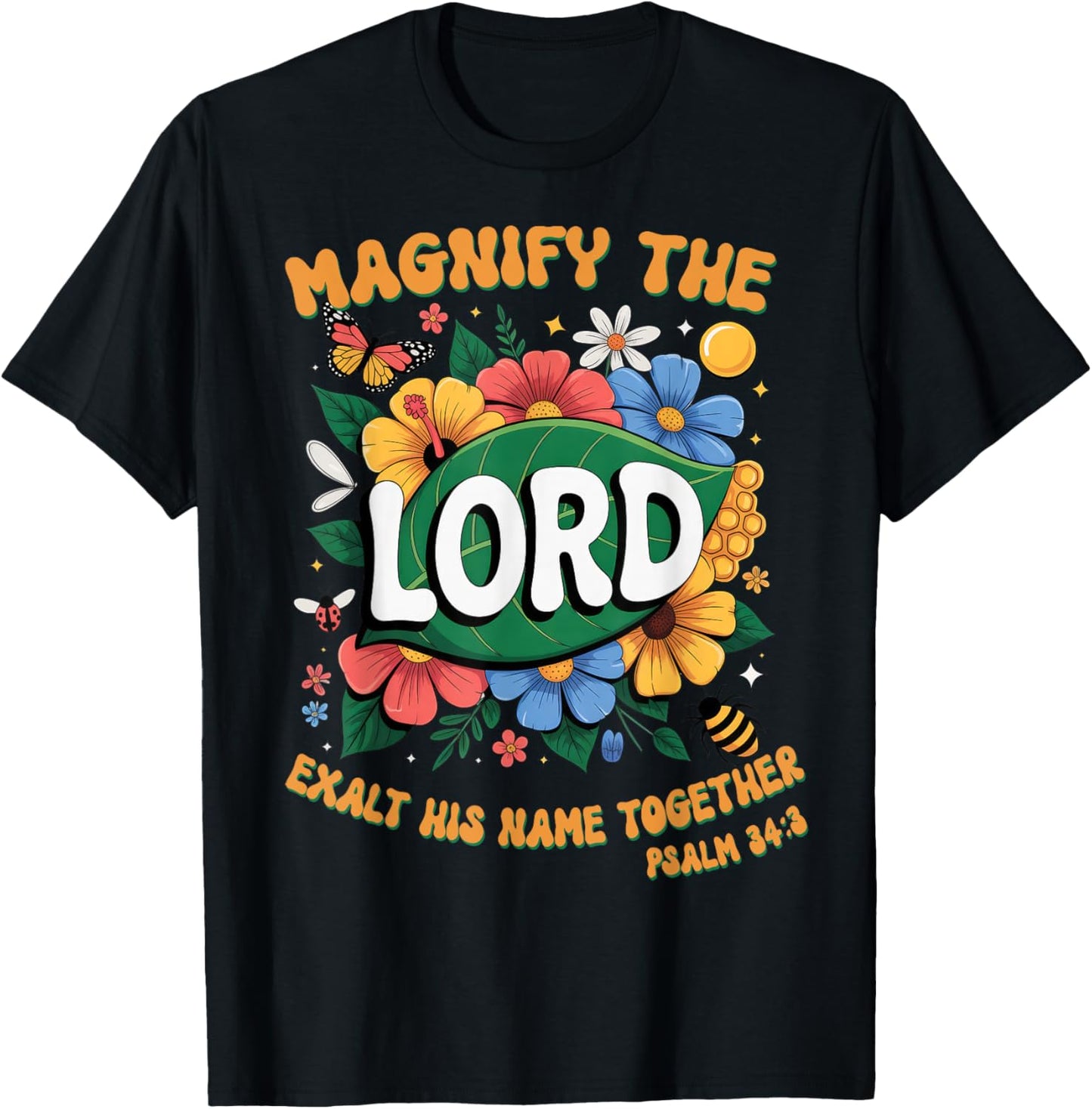 Summer Camp Magnify The Lord Christian VBS 2025 T-Shirt