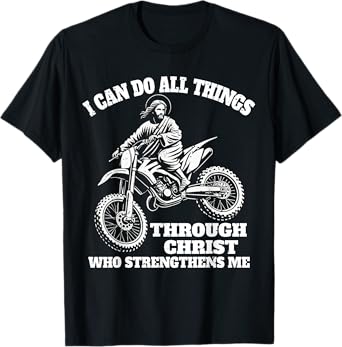 Funny jesus christ dirtbike motorcross motocross dirt bike T-Shirt