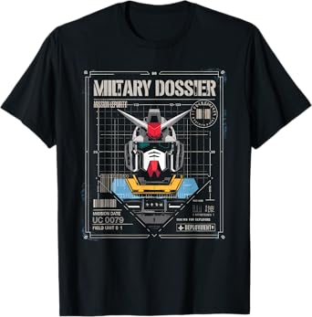 Mecha Tshirt Japanese Mecha Robot Head Anime Art Ukiyo-E T-Shirt