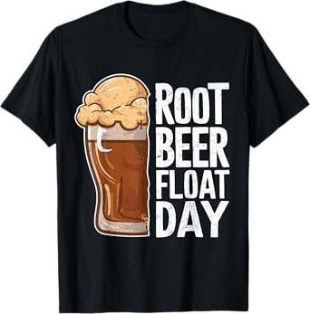 Root Beer Float Day Funny Vanilla Ice 8th August T-Shirt