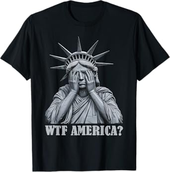 WTF America? Anti-Trump Political and Democracy T-Shirt