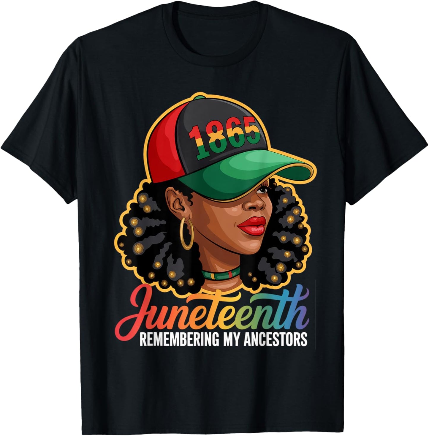 Juneteenth Remembering My Ancestors Black LGBT T-Shirt