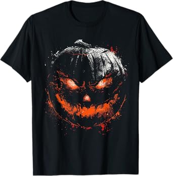 Pumpkin Costume Halloween Spooky Art Pumpkin T-Shirt