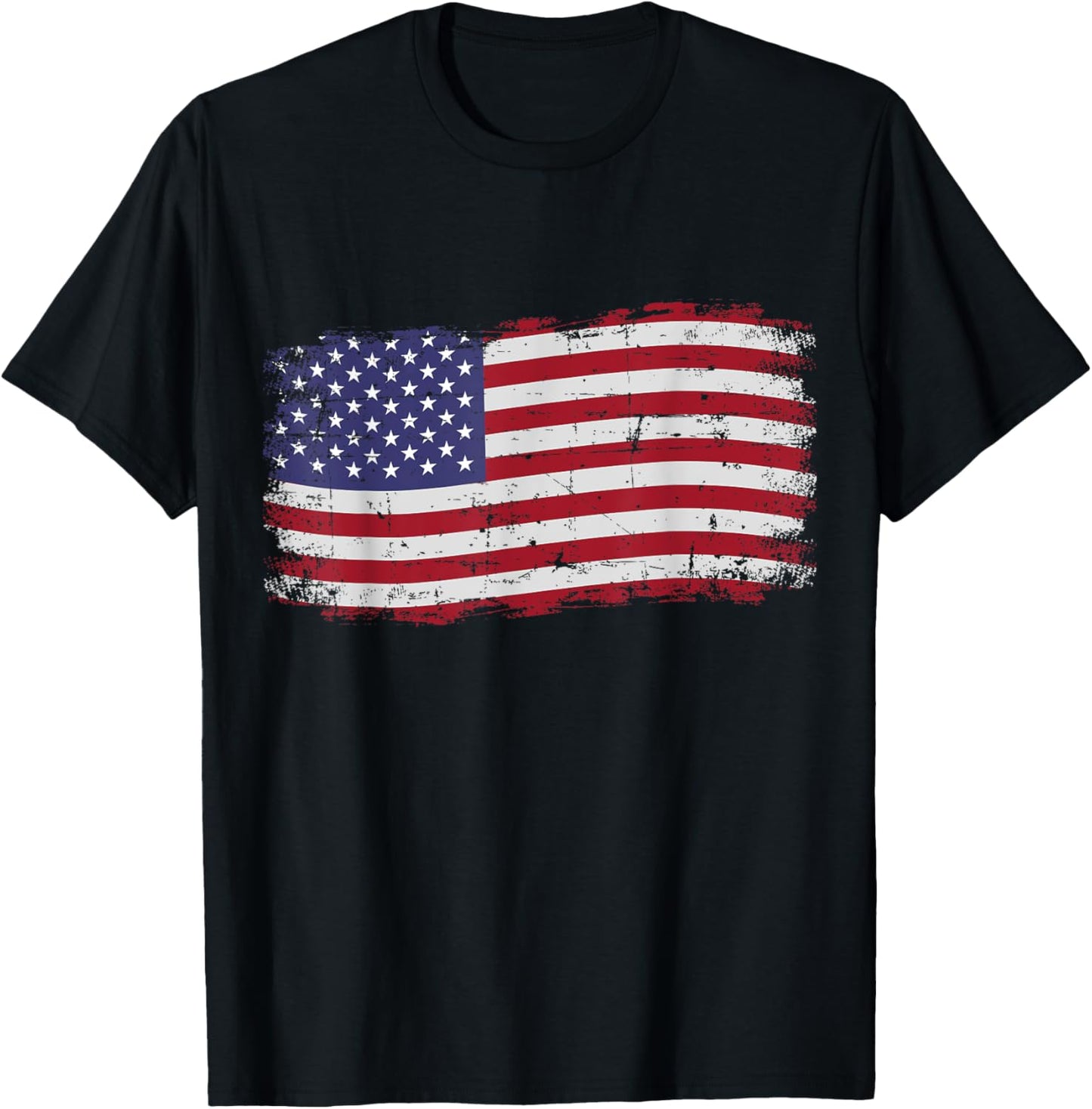 US American flag vintage for Independence day on 4th of July T-Shirt
