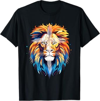 Jesus Lion of Judah Jesus Cross Faith Christian Kid Men Girl T-Shirt