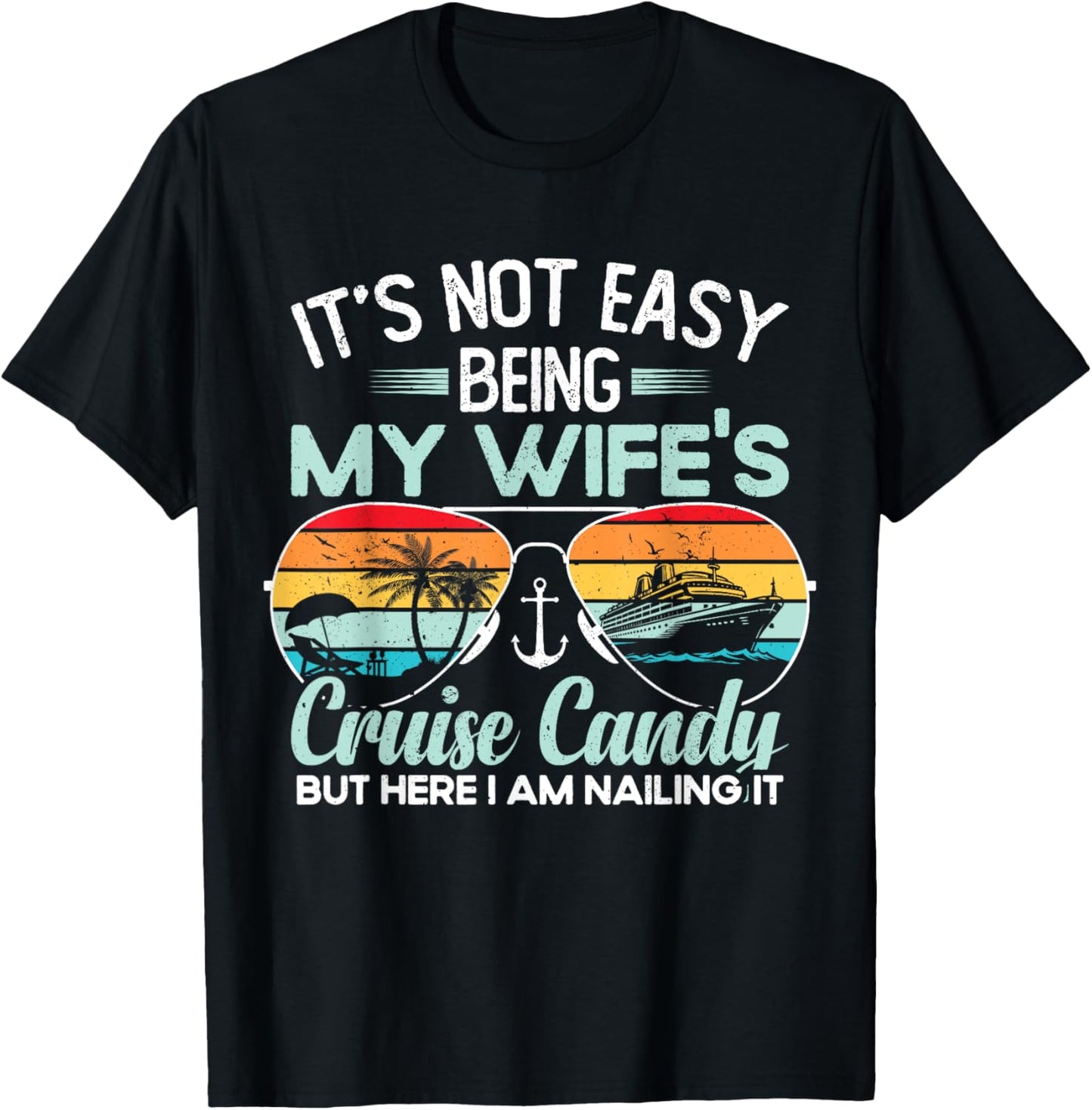 Funny Cruise Husband - Matching Cruise Humor T-Shirt