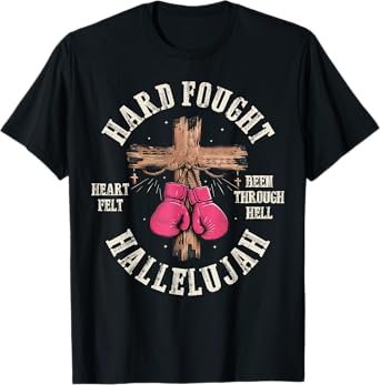 Brandon Hard Fought Hallelujah Praise Jesus Lake Men Women T-Shirt