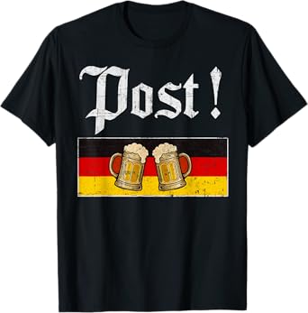 Oktoberfest Prost German Flag Eagle Beer Festival T-Shirt