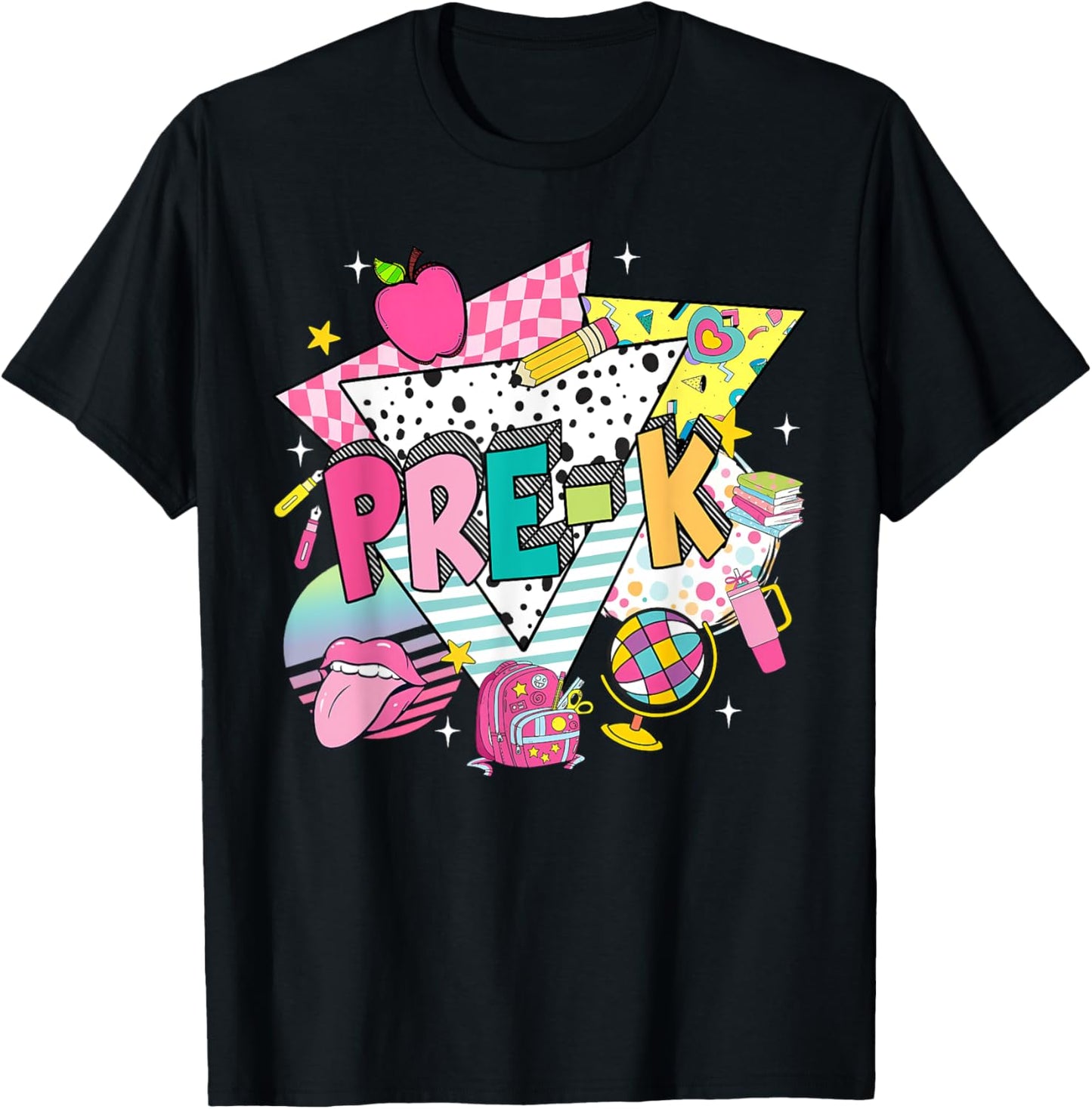 Pre K Teacher Student Back To School First Day Of School Kids T-shirt by TeeBrew