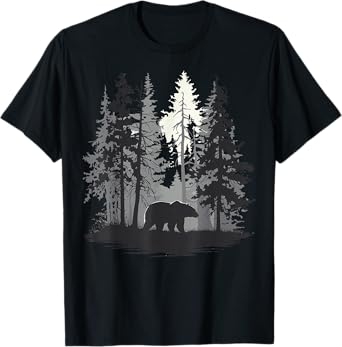 Grizzly Bear Forest T-Shirt
