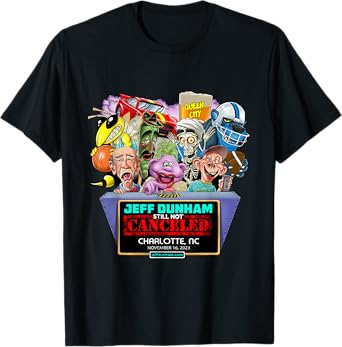 Jeff Dunham Charlotte, NC (2023) T-Shirt