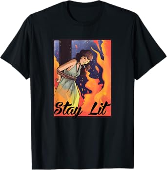 Burning Witch Smoking - Stay Lit T-Shirt