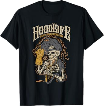 Hoodlife Blue Collar Rebellion Halloween T-Shirt